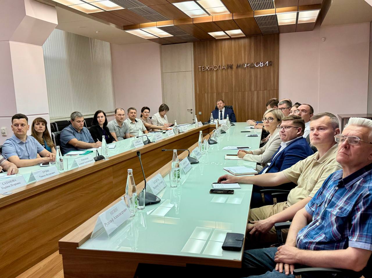 В Технопарке прошло совещание по обсуждению потенциальных тематик сотрудничества Республики Мордовия и Госкорпорации «Росатом»