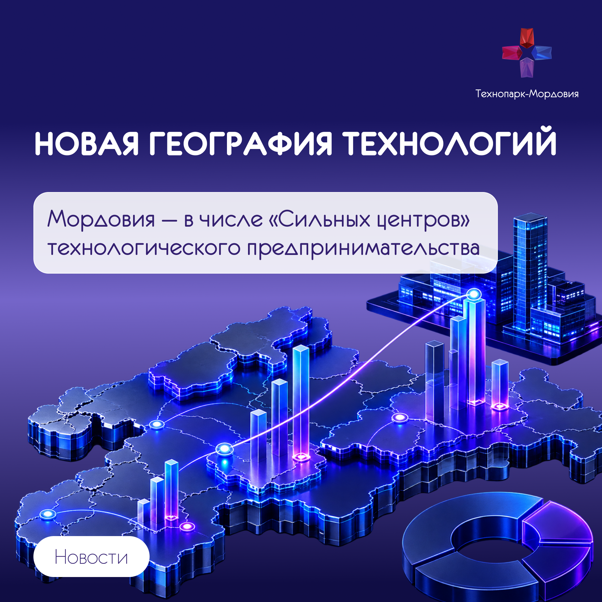 Мордовия — в числе «Сильных центров» технологического предпринимательства России!